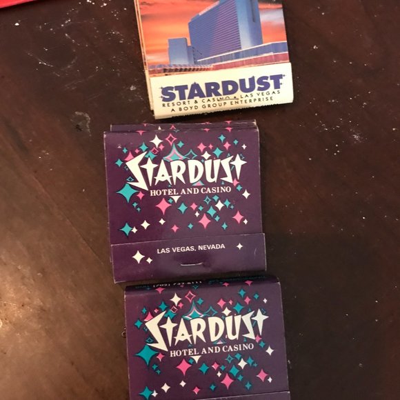 68 Former Las Vegas Hotel Matchbooks Aladdin Stardust Sands Imperial Palace etc - Picture 3 of 12